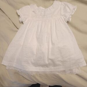 Janie and Jack Ivory Lace Baby Dress